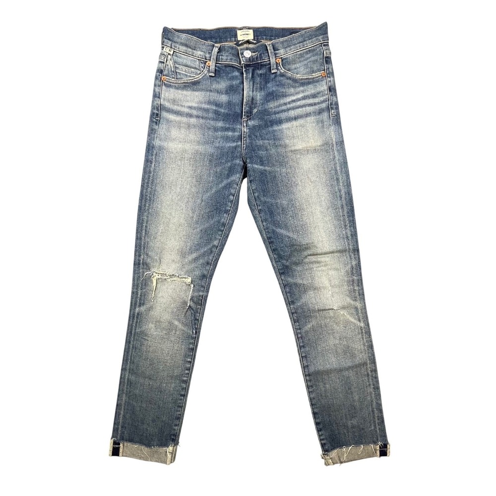 Citizens of Humanity Blue Rocket High Rise Skinny Jeans Women 25